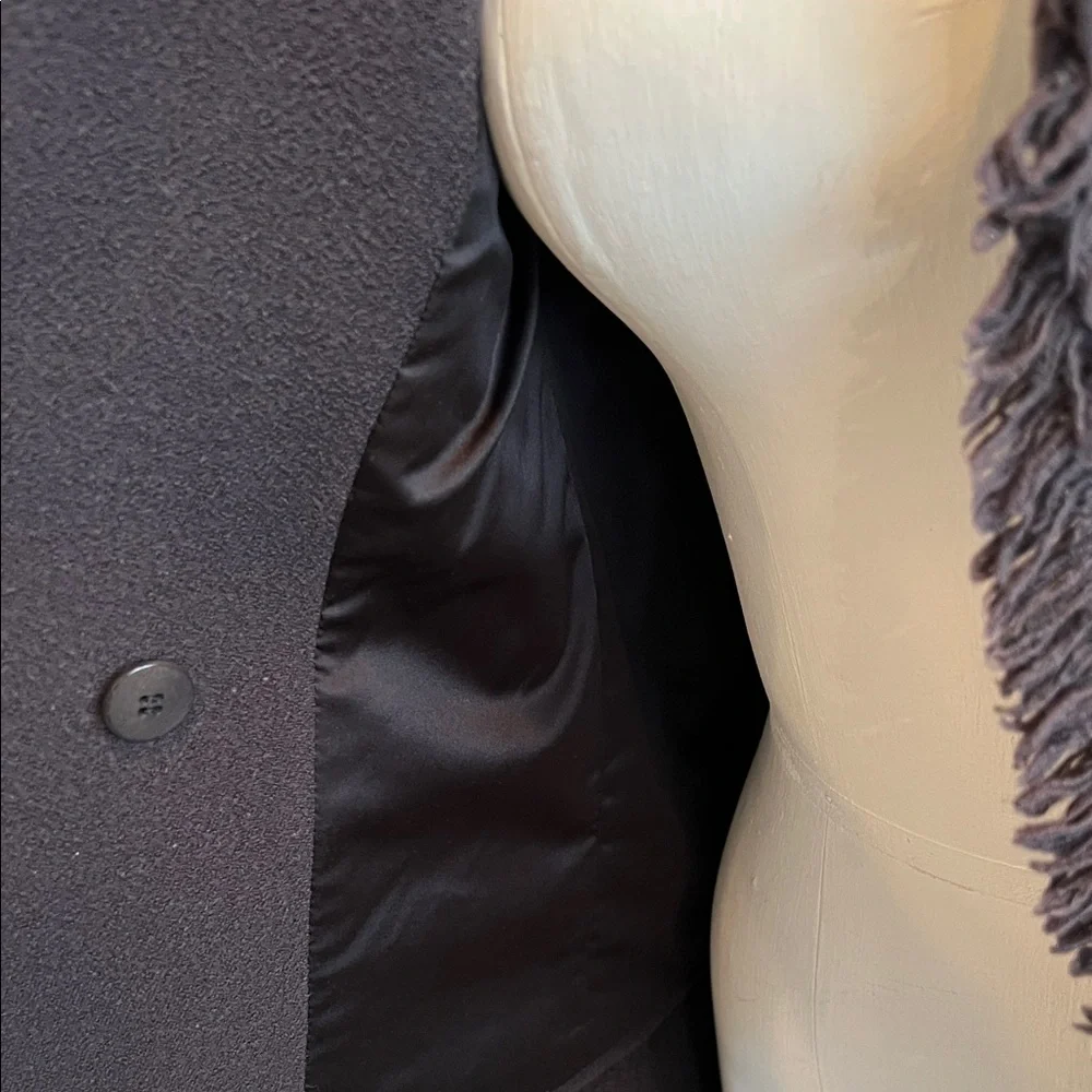 Armani Collezione - Vintage! -Double-Breasted Brown Blazer - Size 8 - Dark Brown - Picture 8 of 13